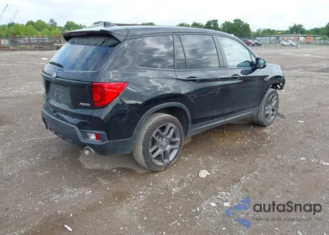 2023 Honda Passport Awd Ex-L из США, поврежденный, VIN 5FNYF8H56PB020149